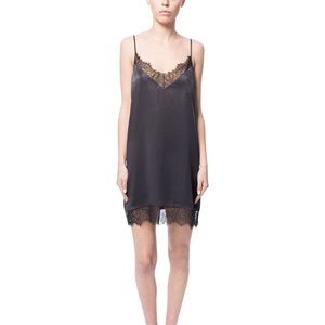 CAMI NYC BLACK SLIP DRESS